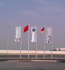 Aluminum Stainless Steel Tapered Flagpole