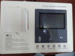 ECG Machine, Body Material : ABS Plastic