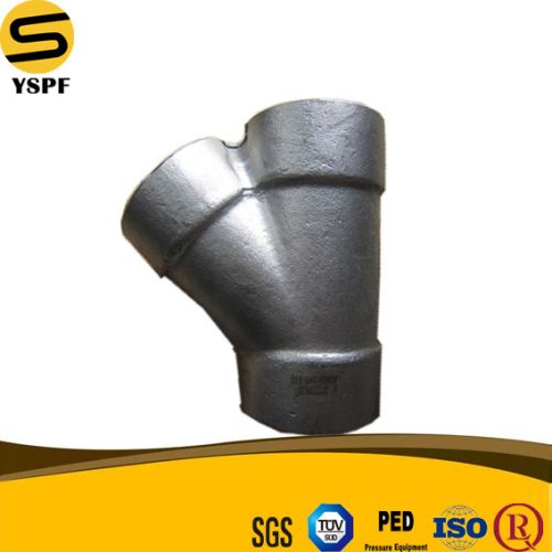 45 Degree Y Branch Pipe Fitting Lateral Tee