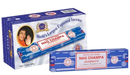 40gm Satya Sai Baba Nag Champa Incense Sticks