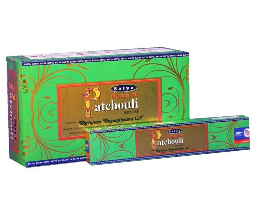 Satya Natural Patchouli Incense Stick, For Religious, Aromatic