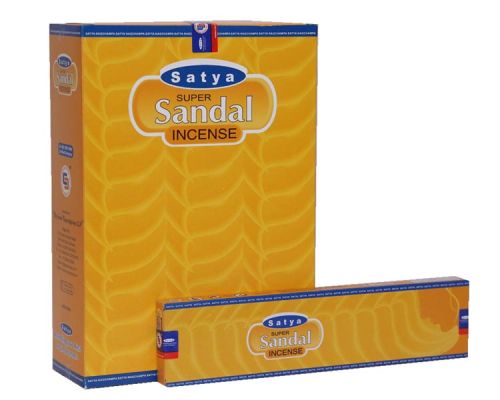 Satya Super Sandal Incense Sticks, For Religious, Aromatic