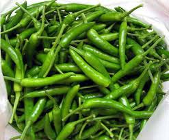 Organic Fresh Green Chilli