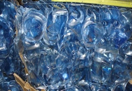 Blue PC Water Bottle Scrap, For Recycling Industrial