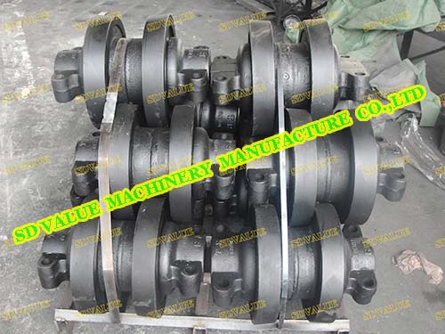 40Mn2 Kobelco 7250 Crawler Crane Track Roller, Packaging Type : Black