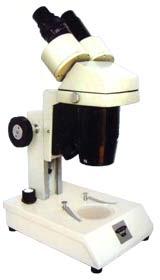 STEREOSCOPIC BINOCULAR MICROSCOPE MODEL METZ - 214