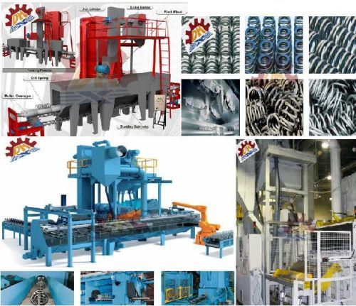Coil Spring Shot Blasting Machine