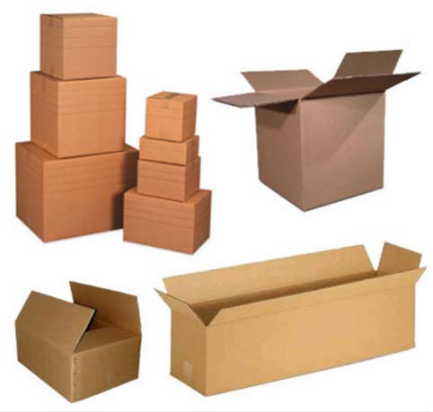 High Quality Raw Material Plain Corrugated Paper Boxes, Feature : Eco Friendly, Tear Resistant