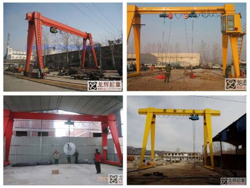 Capacity 1-10t Single Girder Gantry Crane