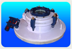 MS Teflon Lined Manhole Cover, For Construction, Public Use, Size : 26x28Inch, 28x28Inch, 28x30Inch