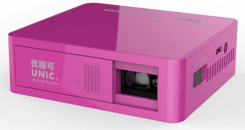 Uc50 DLP Pico Projector With/ Av/USB/tf/HDMI, Mini Size Of 71/78/24.5mm