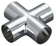 Polished Stainless Steel Pipe Cross, For Fittings, Feature : Excellent Quality, High Strength