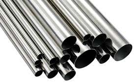 Round Stainless Steel Pipes, For Industrial Use, Specialities : Durable, Shiny Look