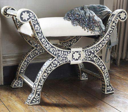 Bone Inlaid Chair