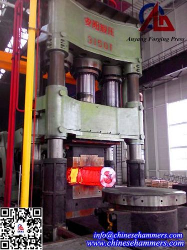 Steel Hydraulic Open Die Forging Press, Condition : Automatic