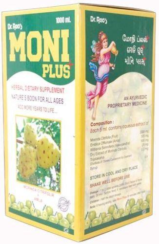 Dr.Rao's MoniPlus(NONI With Amla -Immuno Booster)