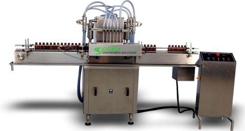 Fully Automatic Bottle Filling Machine