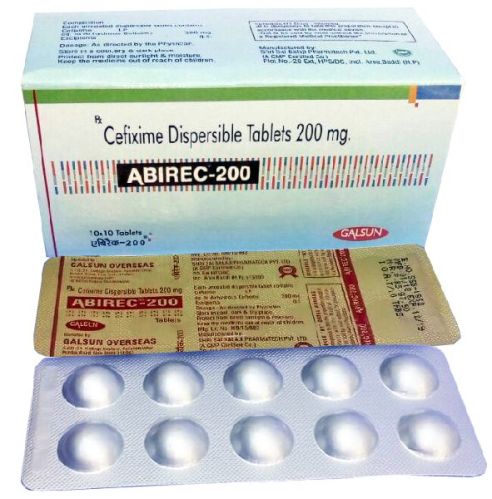 ABIREC Cefixime 200 Mg Tablets