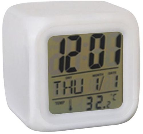 Color Changing Digital Alarm Table Clock