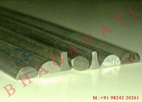 BHAGAVATI Alloy Steel Chamfer Bar, Length : Customized