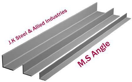 Polished Mild Steel Angles, For Construction, Manufacturing Unit, Water Treatment Plant, Feature : Corrosion Proof