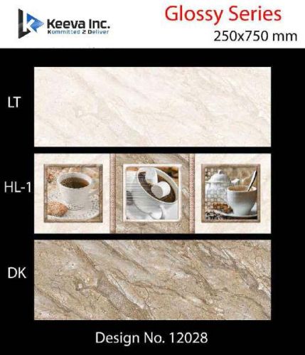 Ceramic 250 X 750 MM, For Flooring, Feature : Acid Resistant, Anti Bacterial, Heat Resistant, Non Slip Tiles