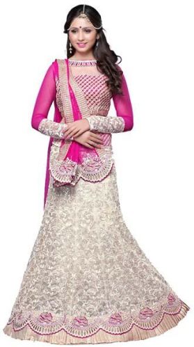 Fa2170 Georgette Embroidered Anarkali Lehenga