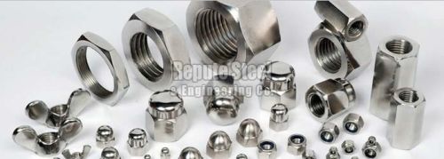 Polished Aluminium Etc. Metal Nuts, Grade : ASTM