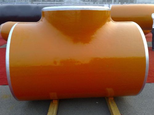 Large Diameter Steel Reducing Tee