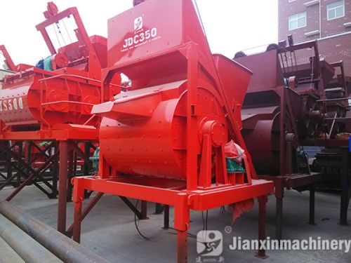 Single Shaft Concrete Mixer