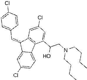 Lumefantrine, Color : Yellow Crystalline Powder
