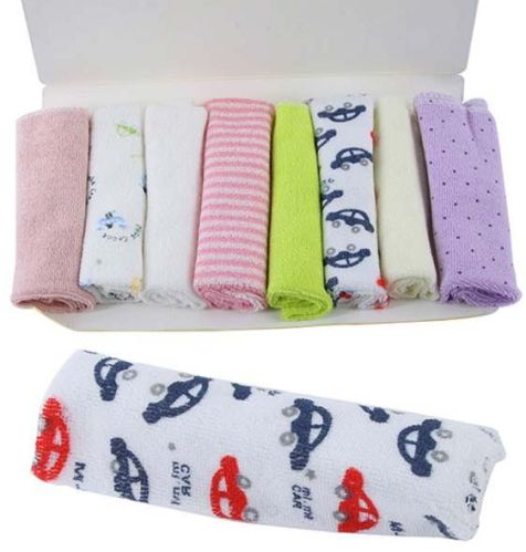 Printed Cotton Bath Towel Wipes, Packaging Type : Box