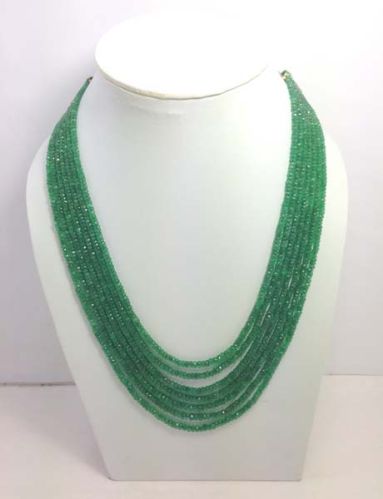 Dyed Beryl Green Faceted Beads