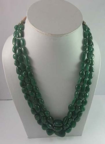 Dyed Beryl Green Smooth Nuggets Beads