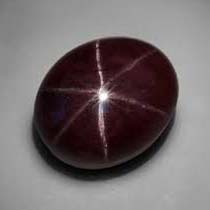 Garnet Star Cabochon