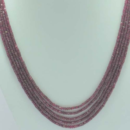 Synthetic Ruby Beads