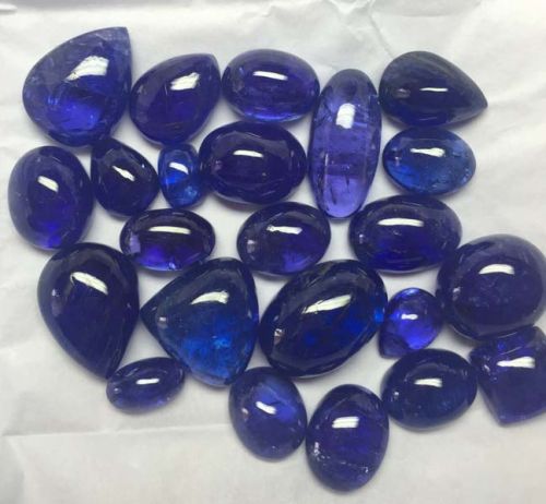 Tanzanite Cabochon Stones