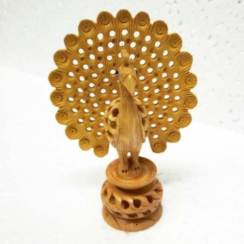 Wooden Peacock HANDICRAFT