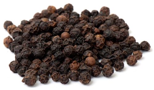 Oval Black Pepper Seeds, For Cooking, Food, Pickle, Snacks, Certification : ISO Certified