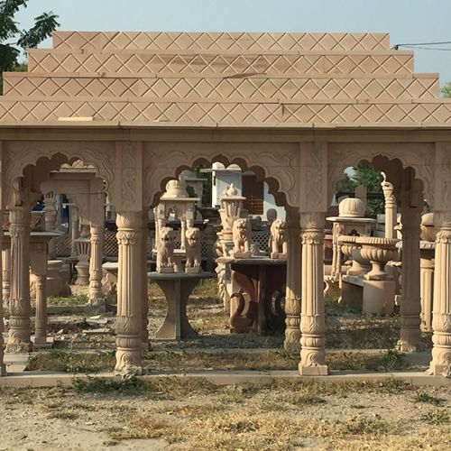 Sandstone Garden Gazebo