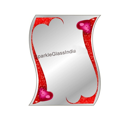 Designer Glass Mirror, Size : Mutlisize