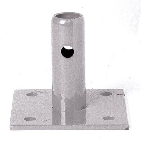 Polished Polycarbonate Scaffolding Base Plates, Technics : Hot Dip Galvanized