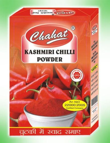 Chahat Kashmiri Red Chilli Powder, Certification : FSSAI Certified