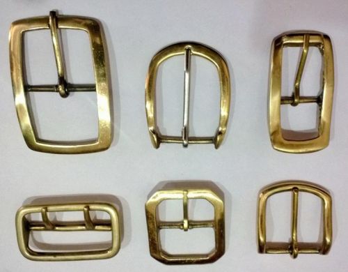 Coated Plain 15gm Solid Brass Belt Buckles, Shape : Multishape