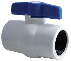 PP Solid Ball Valve