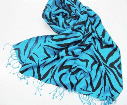 Silk Pashmina Printed Shawls, Size : 70x200