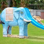 FRP Playground Slides, For Park, Pattern : Printed