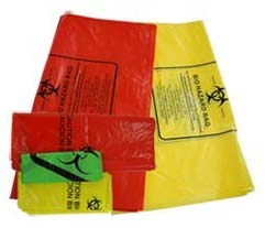 BIOSAFE PE Disposable Garbage Bags, Plastic Type : PE