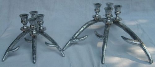 Aluminium Candle Holders - Item Code : 3324