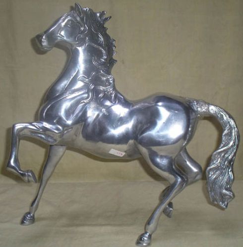 Aluminium Horse Sculptures - (3025)